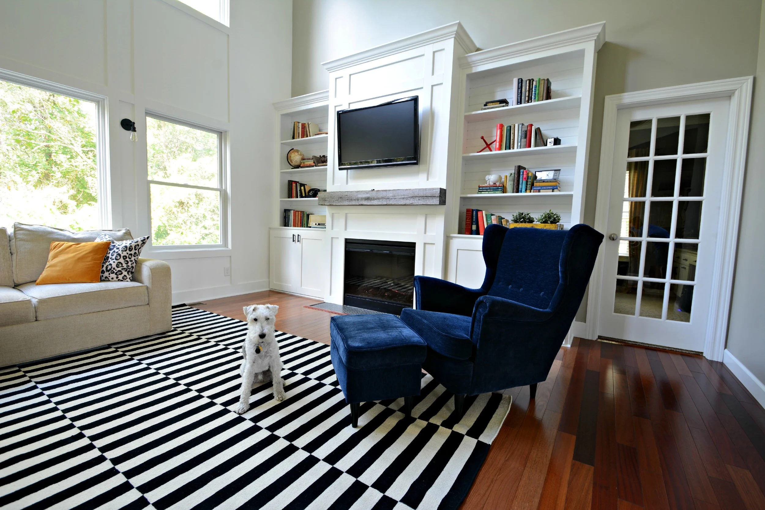 Living Room Updates {IKEA Stockholm Rug} — Decor and the Dog